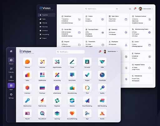 The Odoo application suite